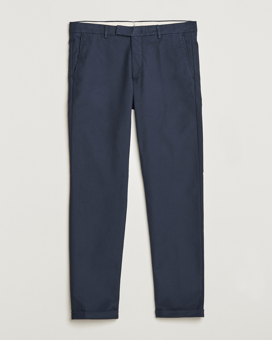 Mies | Housut | NN07 | Scott Regular Fit Stretch Trousers Navy Blue