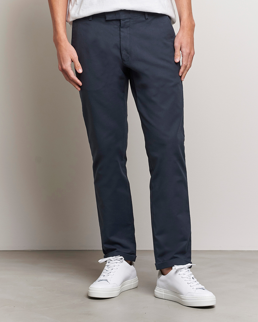 Mies | Housut | NN07 | Scott Regular Fit Stretch Trousers Navy Blue