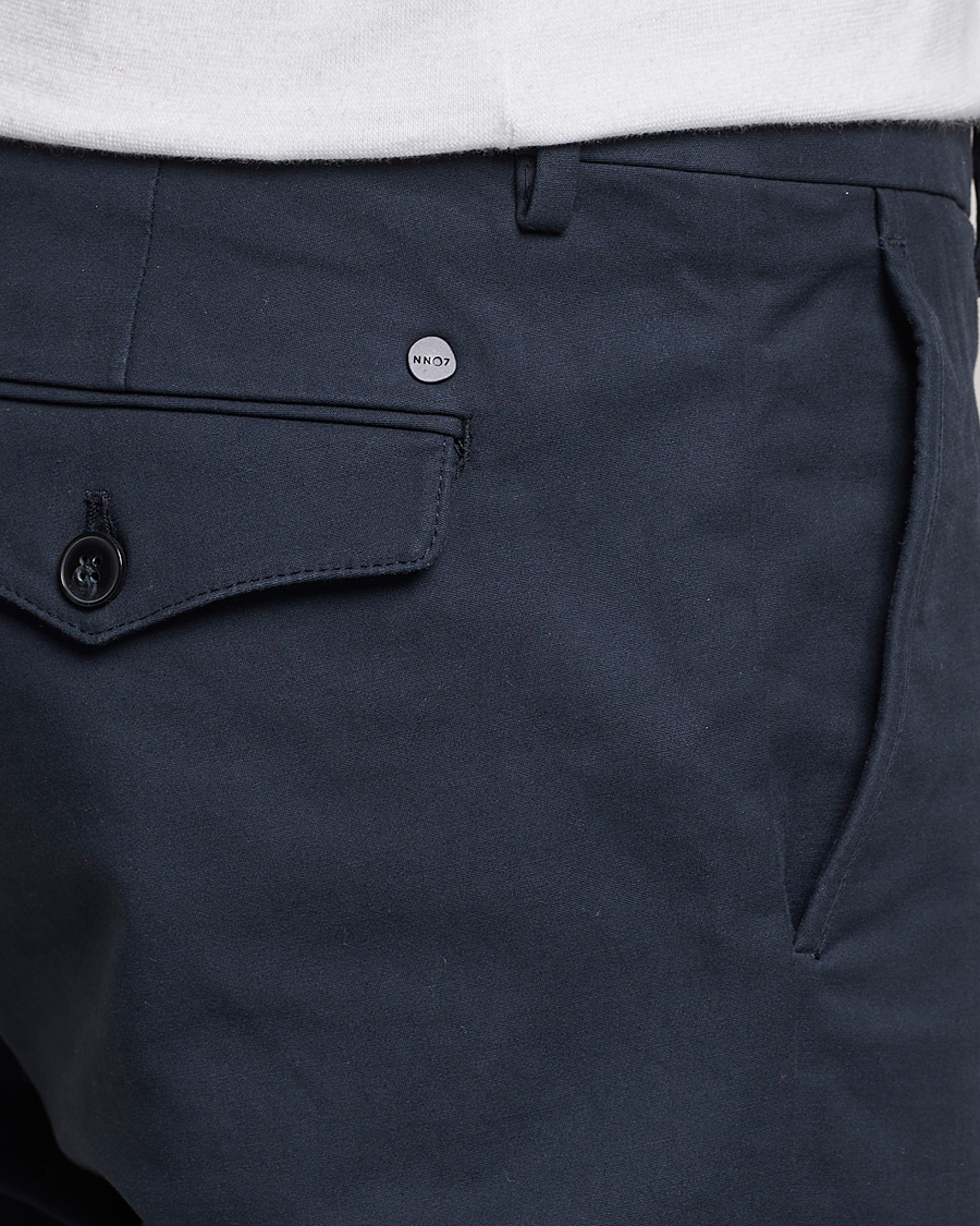 Mies | Housut | NN07 | Scott Regular Fit Stretch Trousers Navy Blue