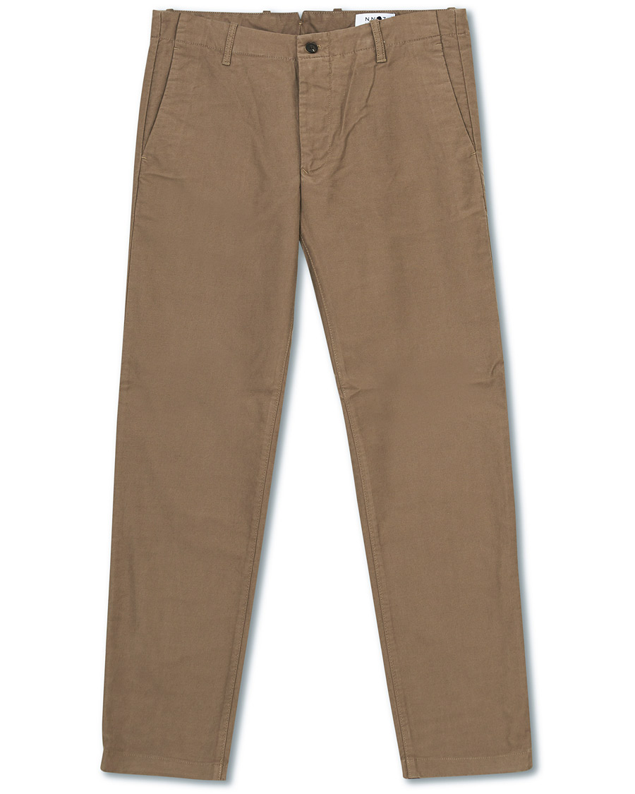 Mies | Housut | NN07 | Steven Regular Fit Stretch Chinos Green Stone