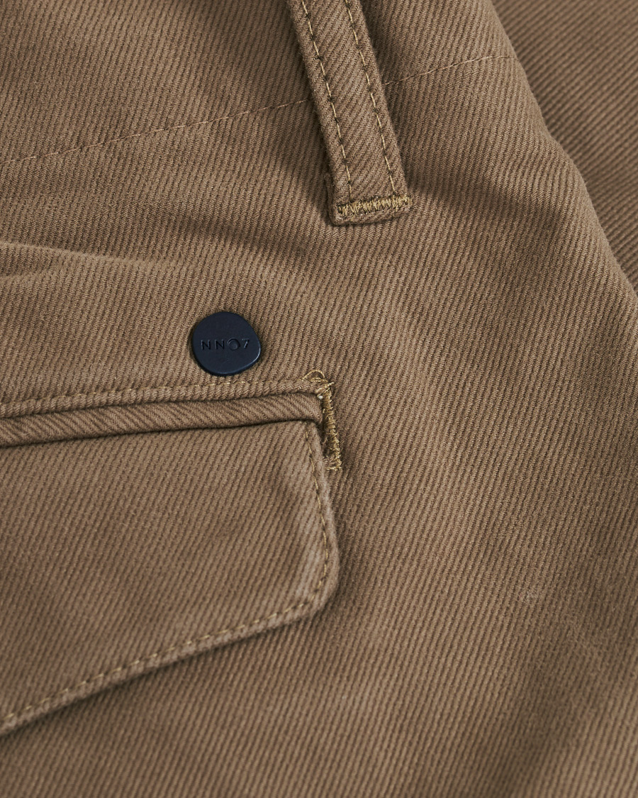 Mies | Housut | NN07 | Steven Regular Fit Stretch Chinos Green Stone