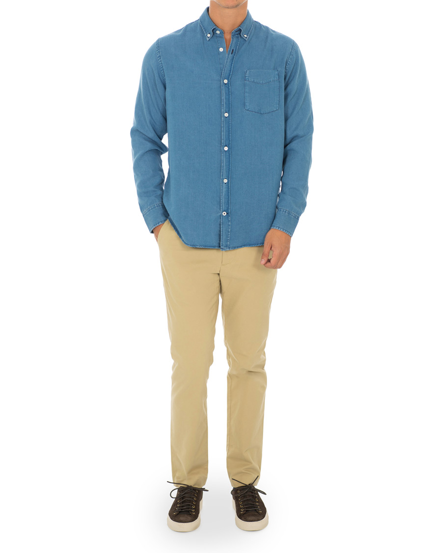 Mies | Housut | NN07 | Theo Regular Fit Stretch Chinos Sand Khaki