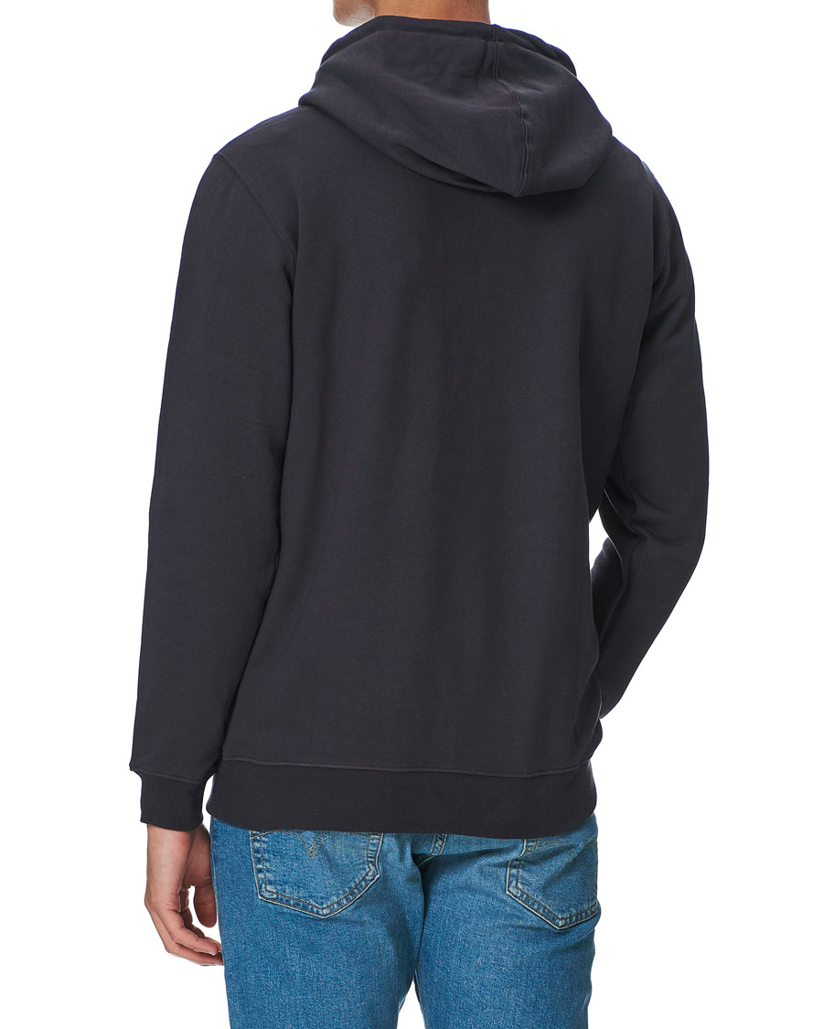 Mies | Puserot | NN07 | Barrow Printed Hoodie Navy Blue