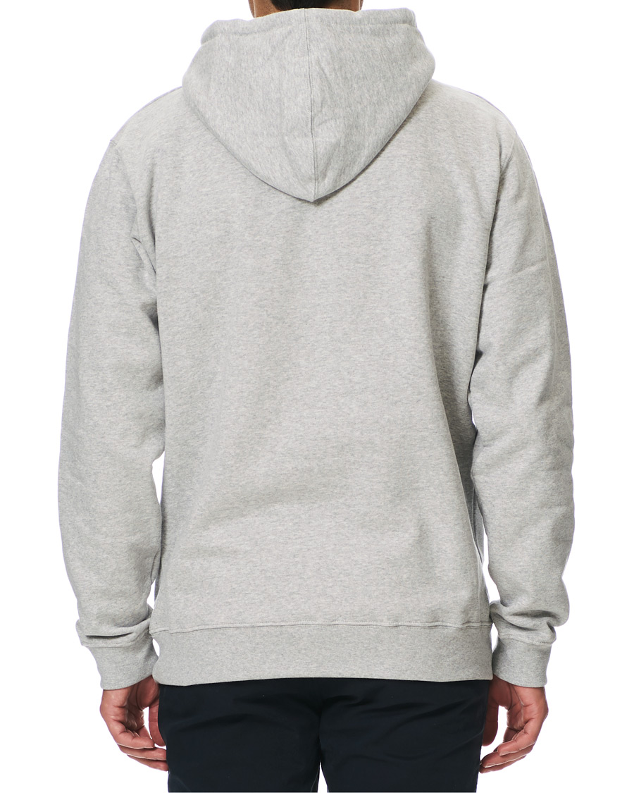 Mies | Puserot | NN07 | Barrow Printed Hoodie Light Grey Melange