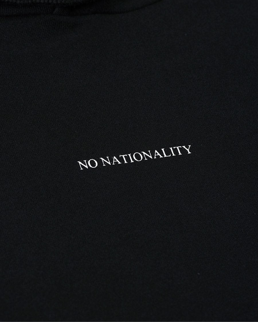 Mies | Puserot | NN07 | Barrow Printed Hoodie Black