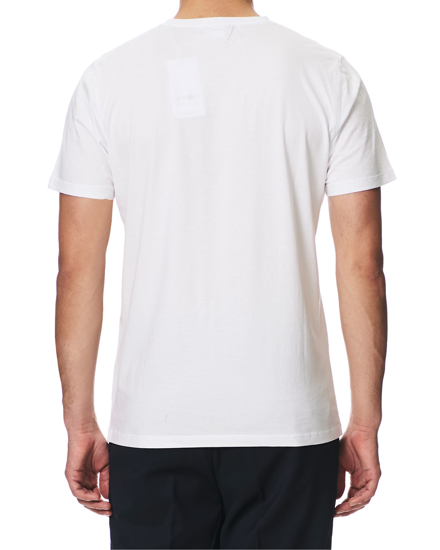 Mies | T-paidat | NN07 | Ethan Printed Crew Neck Tee White