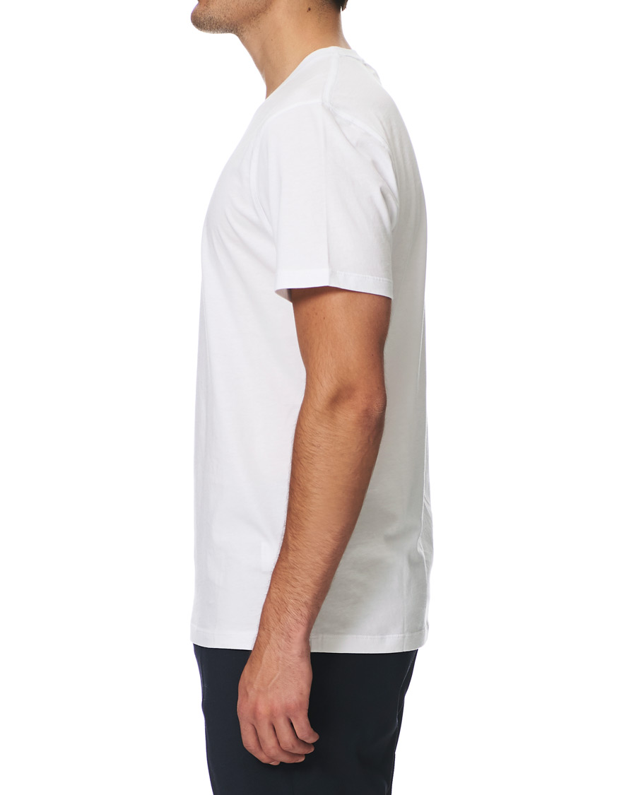 Mies | T-paidat | NN07 | Ethan Printed Crew Neck Tee White