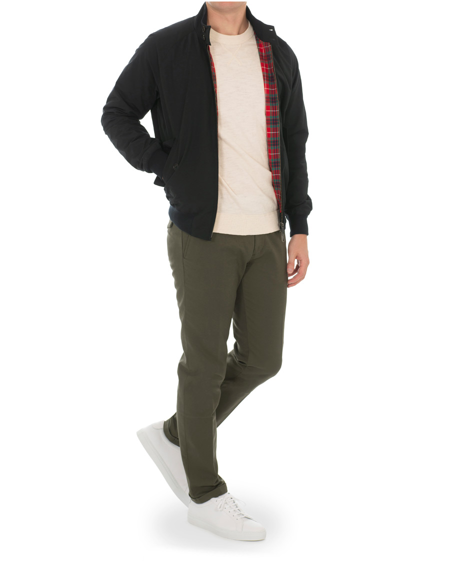Mies | Housut | NN07 | Scott Regular Fit Stretch Trousers Army Green