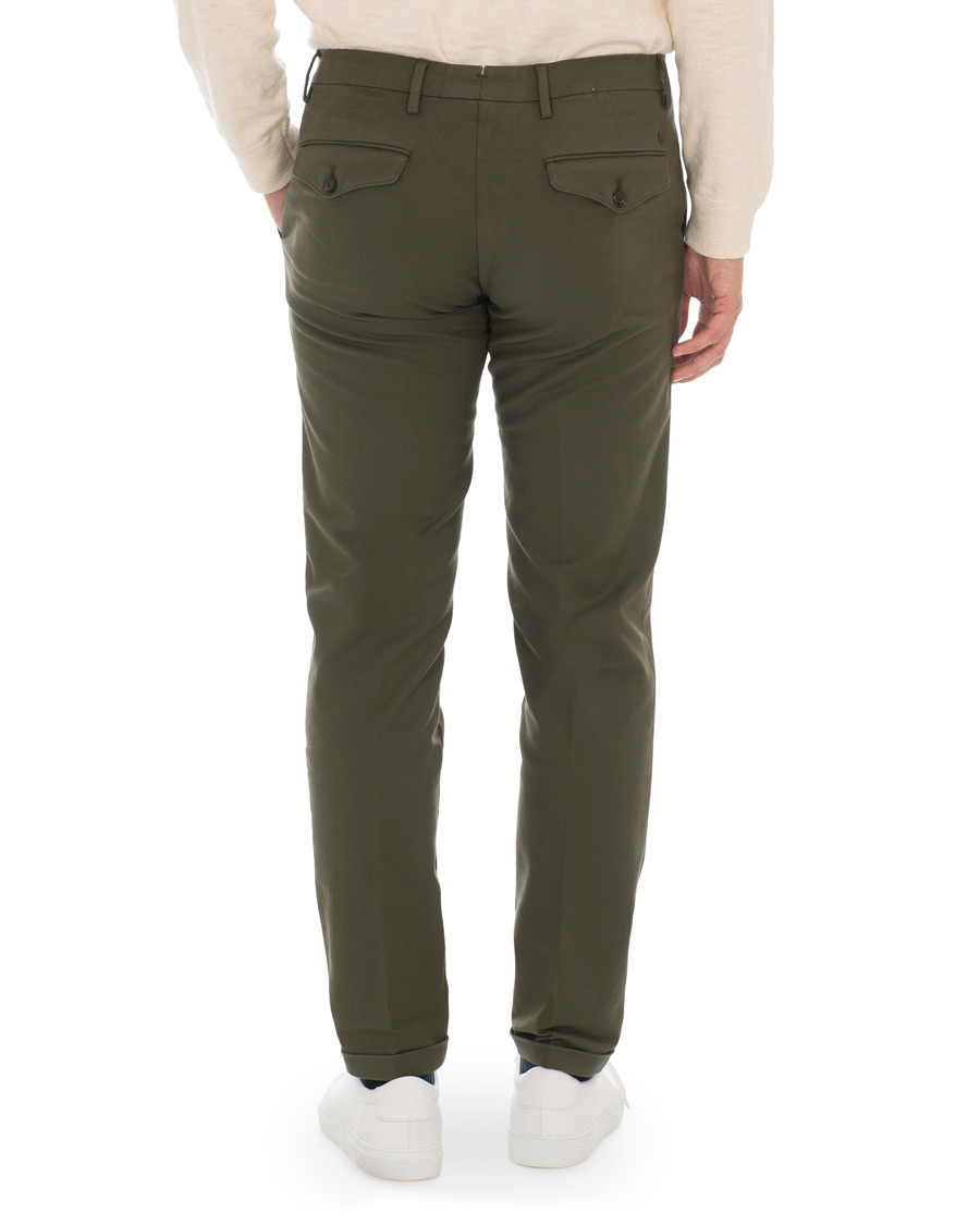 Mies | Housut | NN07 | Scott Regular Fit Stretch Trousers Army Green