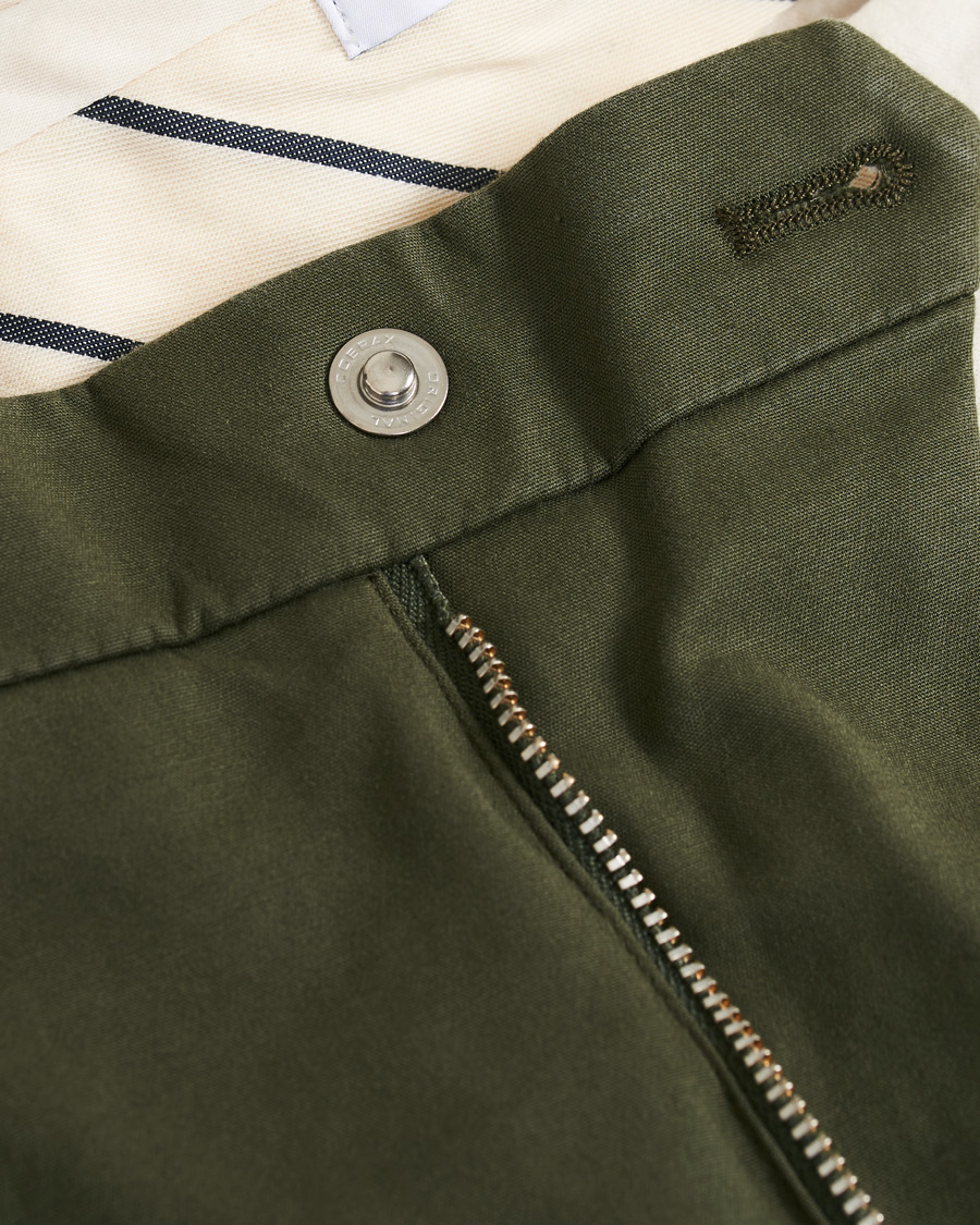 Mies | Housut | NN07 | Scott Regular Fit Stretch Trousers Army Green