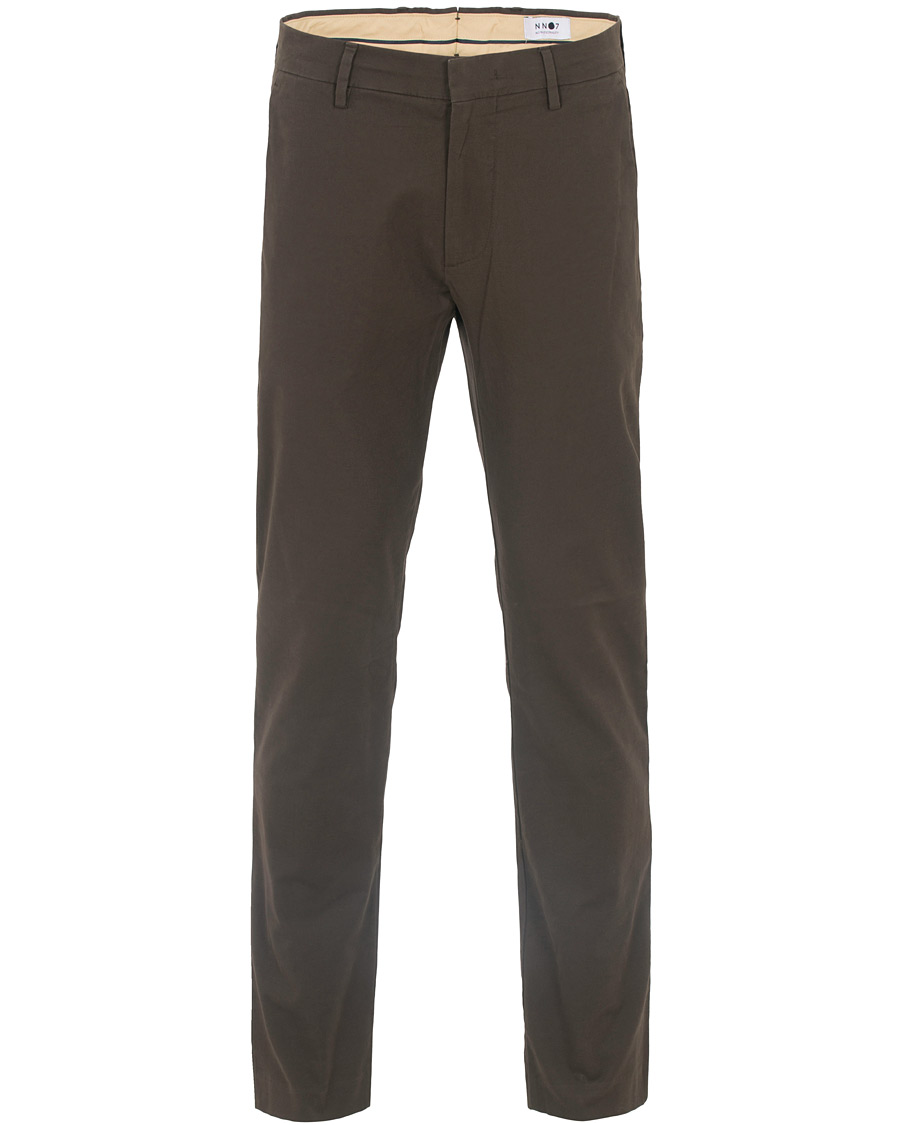 Mies | Housut | NN07 | Theo Regular Fit Stretch Chinos Brown