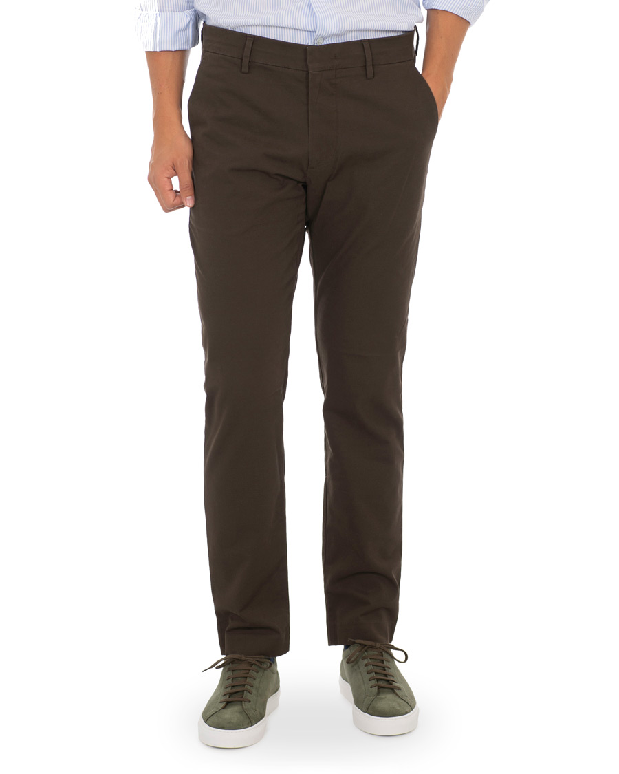Mies | Housut | NN07 | Theo Regular Fit Stretch Chinos Brown