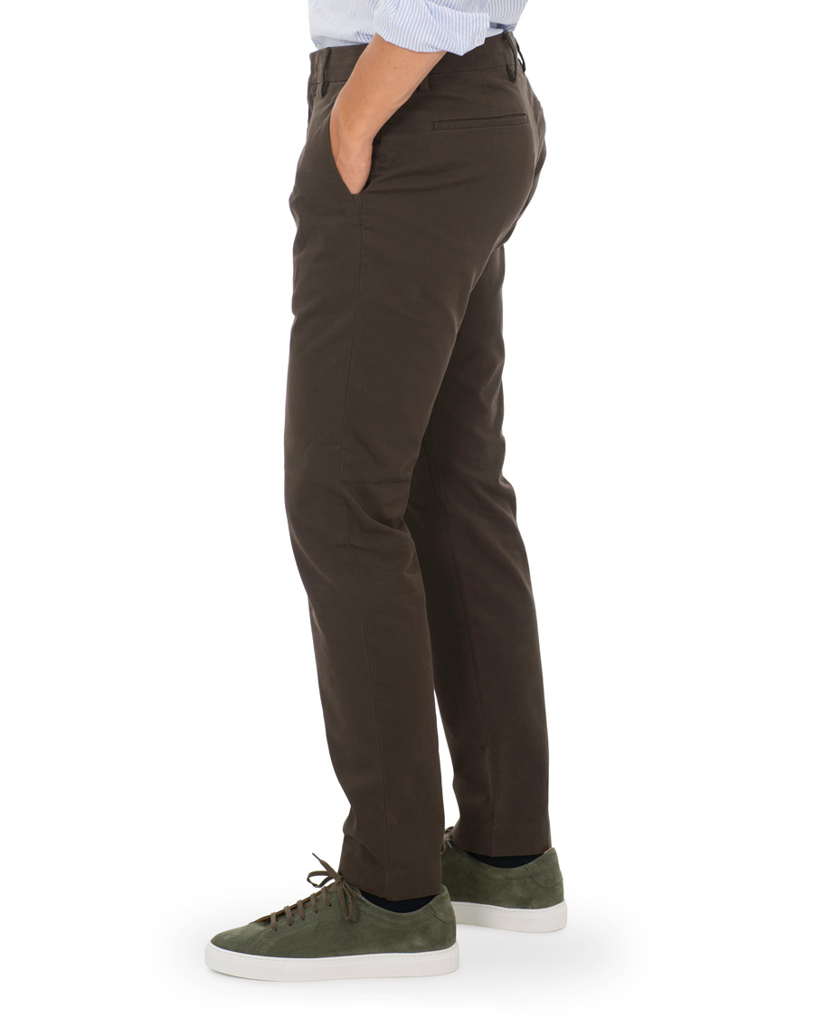 Mies | Housut | NN07 | Theo Regular Fit Stretch Chinos Brown