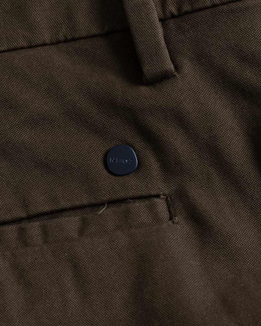 Mies | Housut | NN07 | Theo Regular Fit Stretch Chinos Brown
