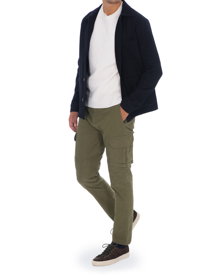 Mies | Housut | NN07 | Cargo Pants Moss Green