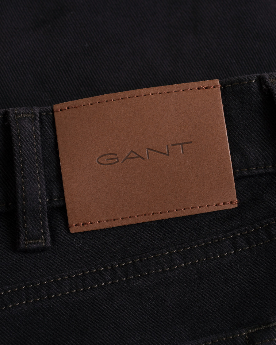 Mies | Housut | GANT | Regular Fit Soft Twill Jeans Java Brown