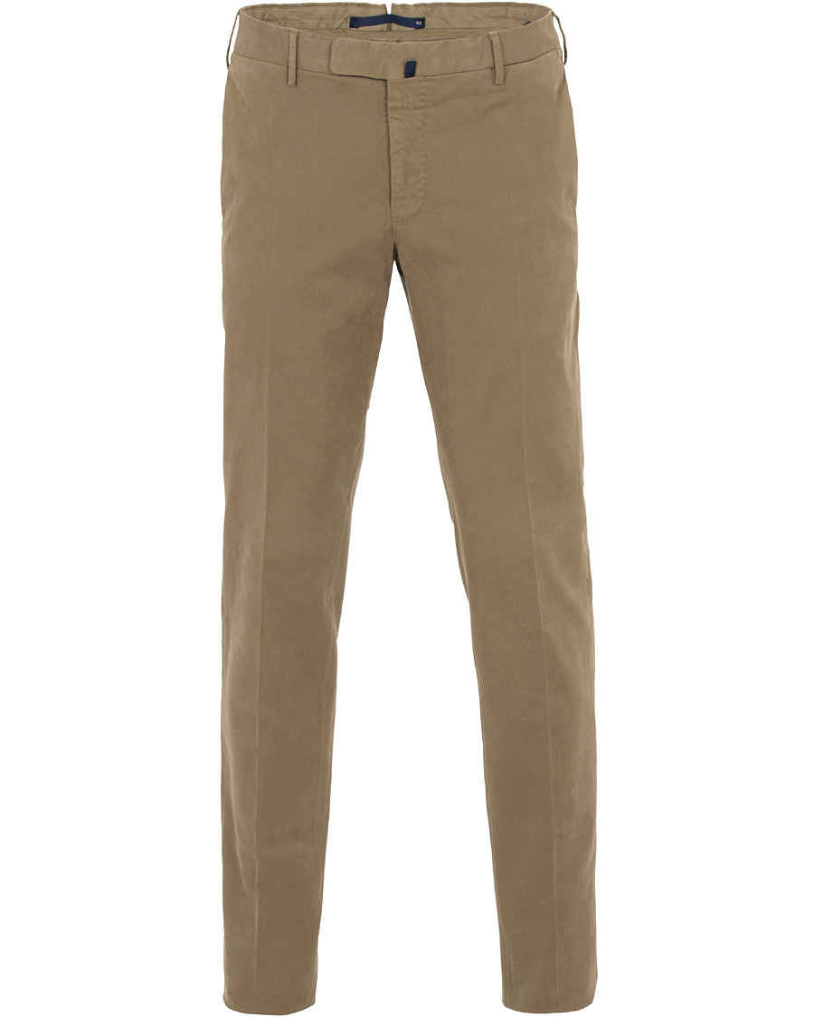 Mies | Housut | Incotex | Slim Fit Comfort Chino Khaki