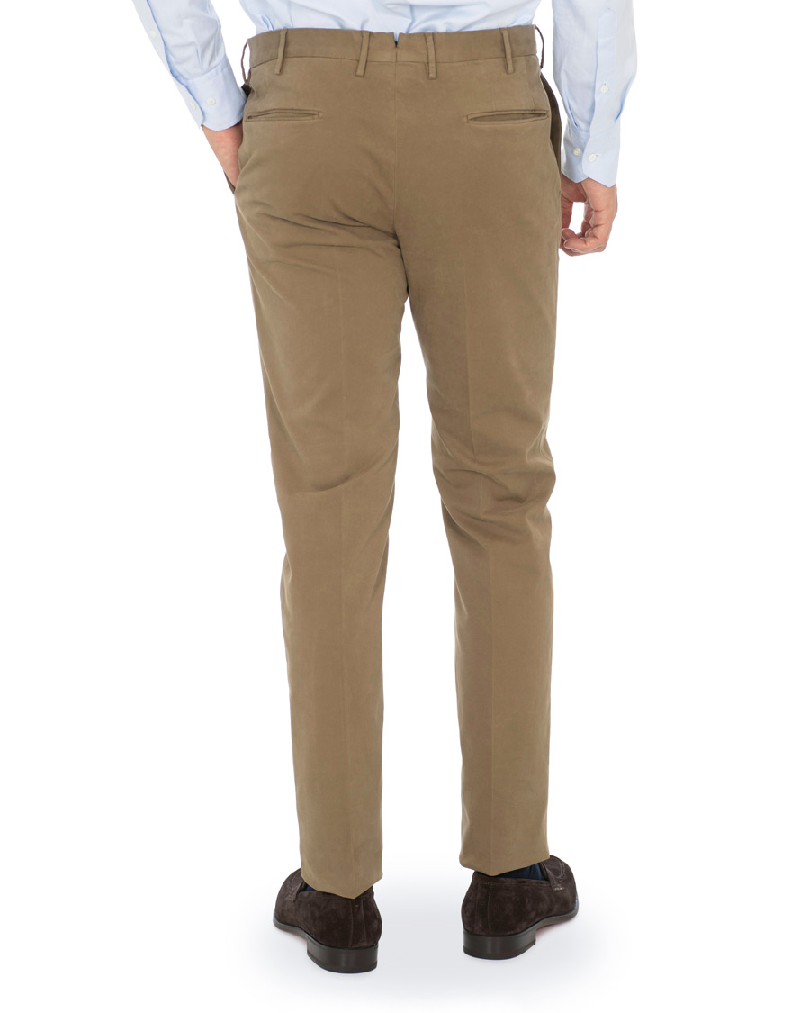 Mies | Housut | Incotex | Slim Fit Comfort Chino Khaki