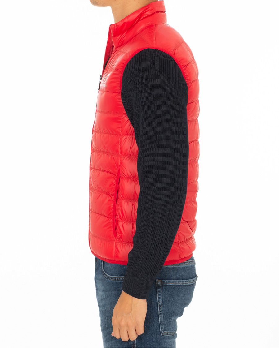 Mies | Takit | EA7 | Train Core Light Down Vest Red