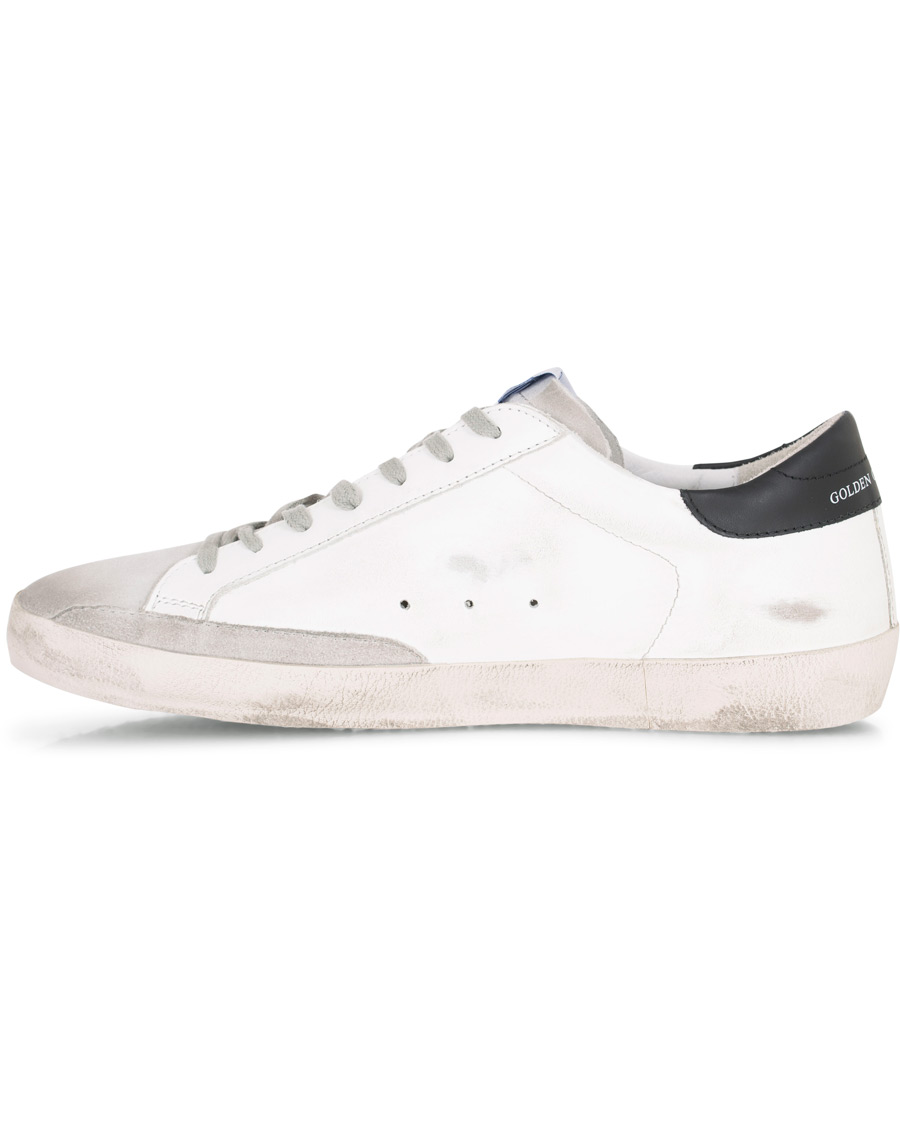 Mies | Golden Goose Deluxe Brand Green Star Superstar Sneaker White Calf | Golden Goose | Deluxe Brand Green Star Superstar Sneaker White Calf