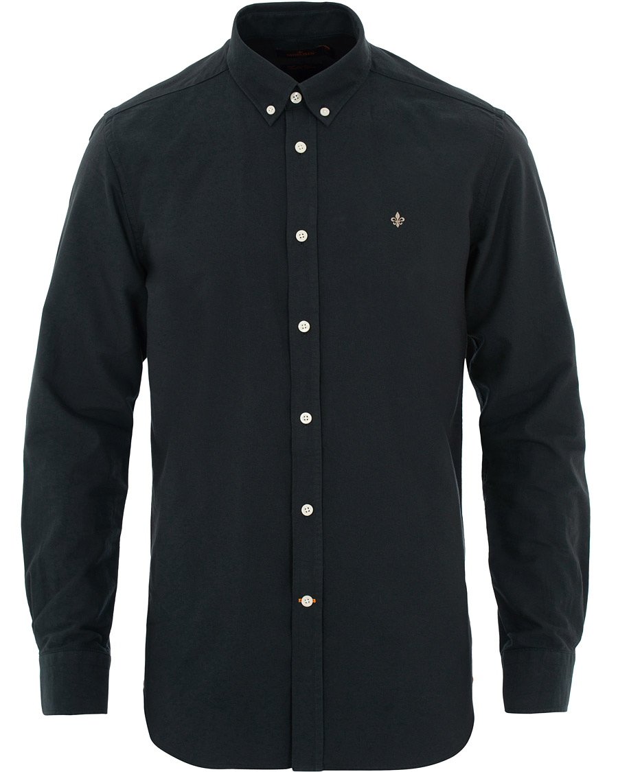 Mies | Kauluspaidat | Morris | Douglas Oxford Shirt Black