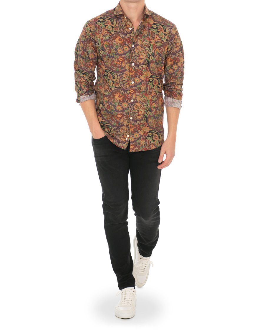 Mies | Kauluspaidat | Morris | Reino Printed Shirt Multi