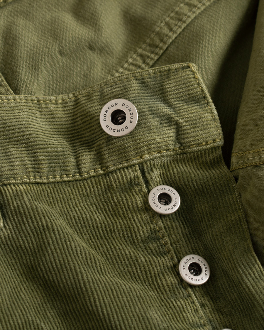 Mies | Housut | Dondup | George Corduroy Trousers Green