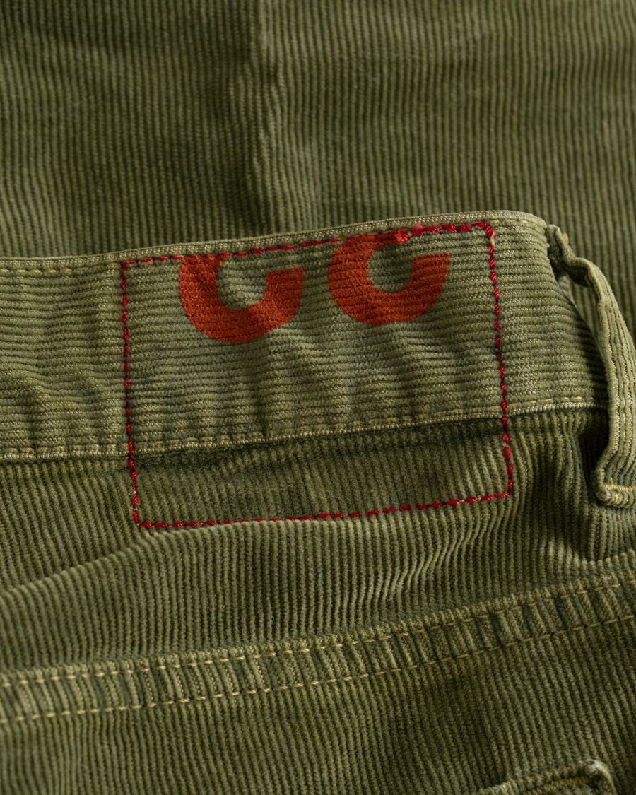 Mies | Housut | Dondup | George Corduroy Trousers Green