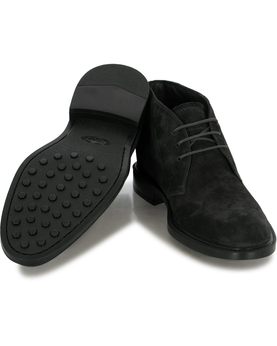 Mies | Tod's Desert Boot Dark Grey Suede | Tod's | Desert Boot Dark Grey Suede