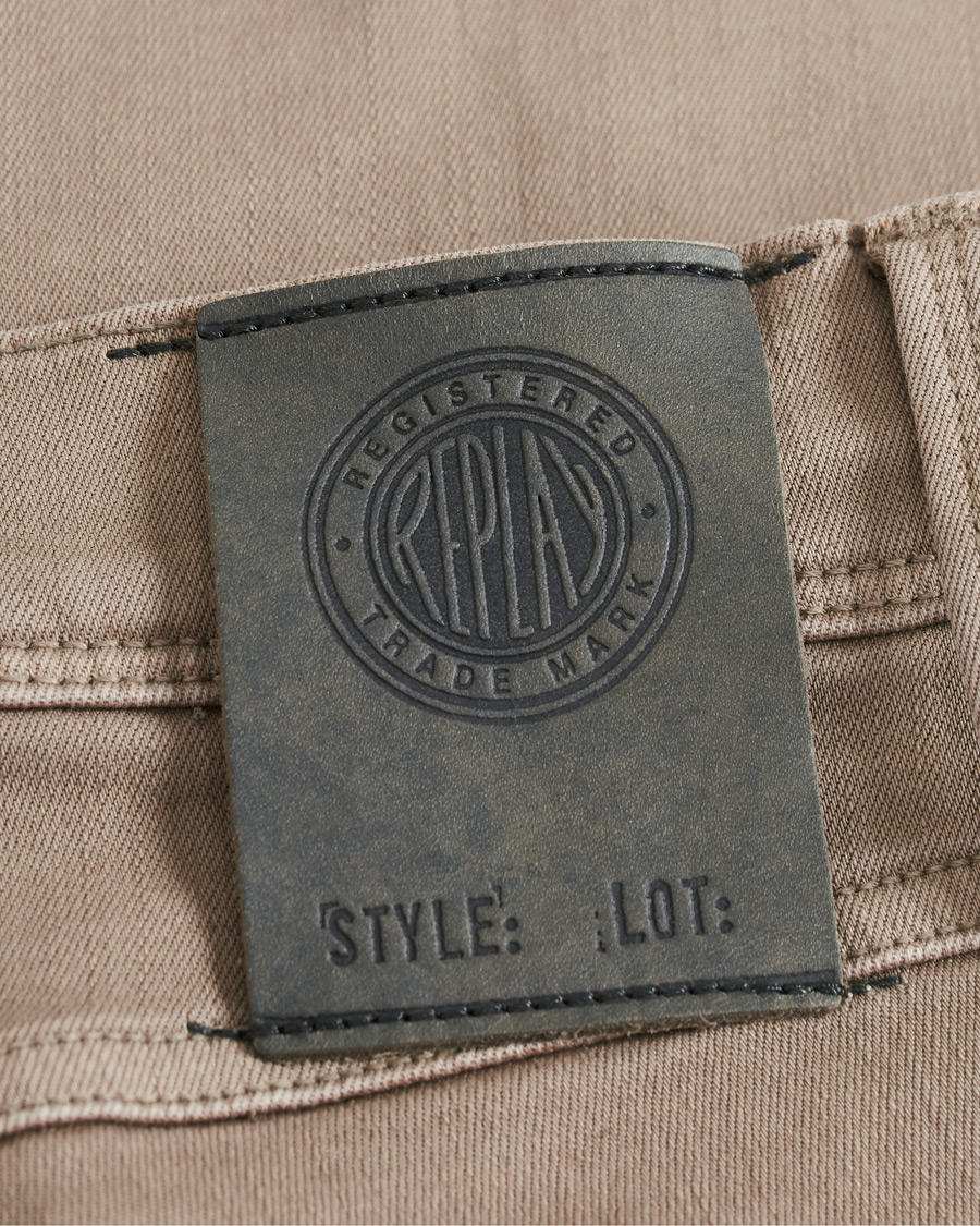 Mies | Housut | Replay | Anbass Hyperflex X.Lite 5-Pocket Pants Sand