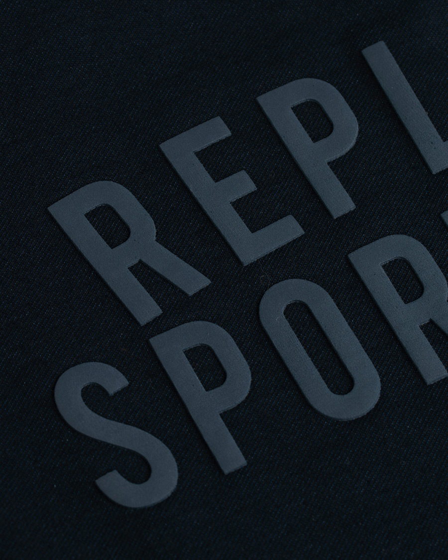 Mies | Puserot | Replay | SportLab Pullover Hoodie Denim Blue