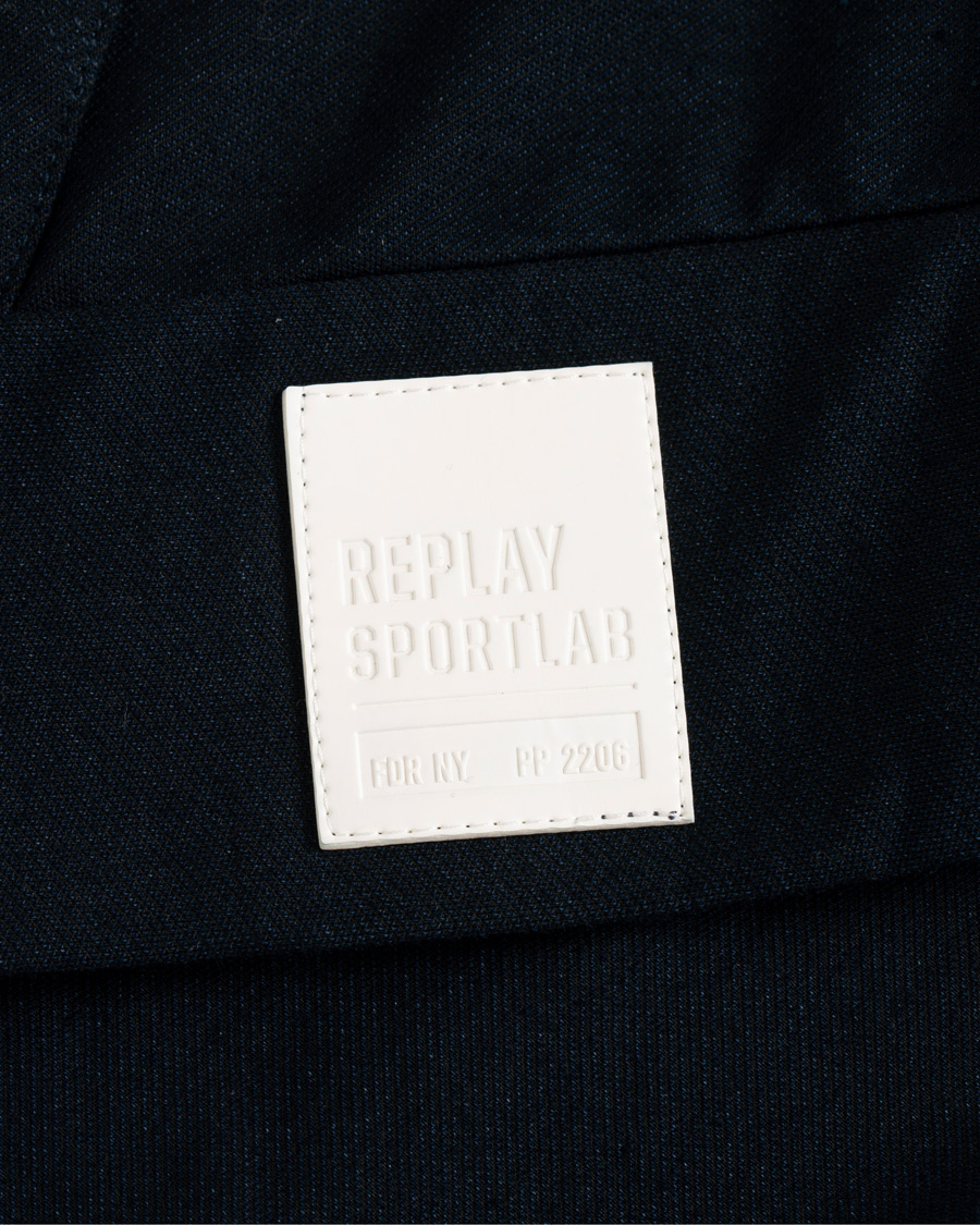 Mies | Puserot | Replay | SportLab Pullover Hoodie Denim Blue