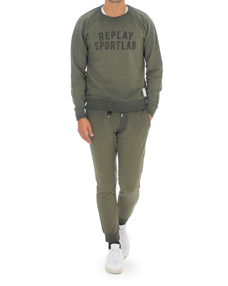 Mies | Housut | Replay | SportLab Sweatpants Military Green