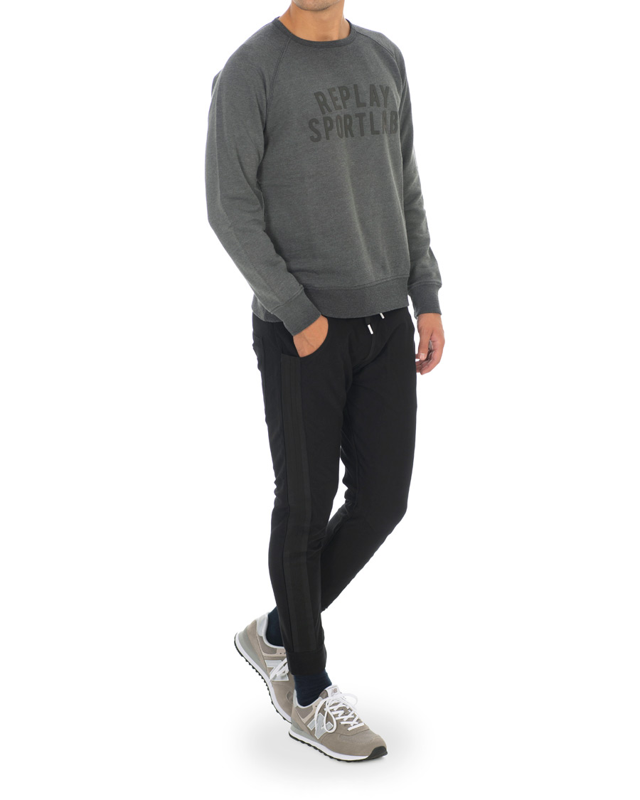 Mies | Housut | Replay | SportLab Sweatpants Denim Black