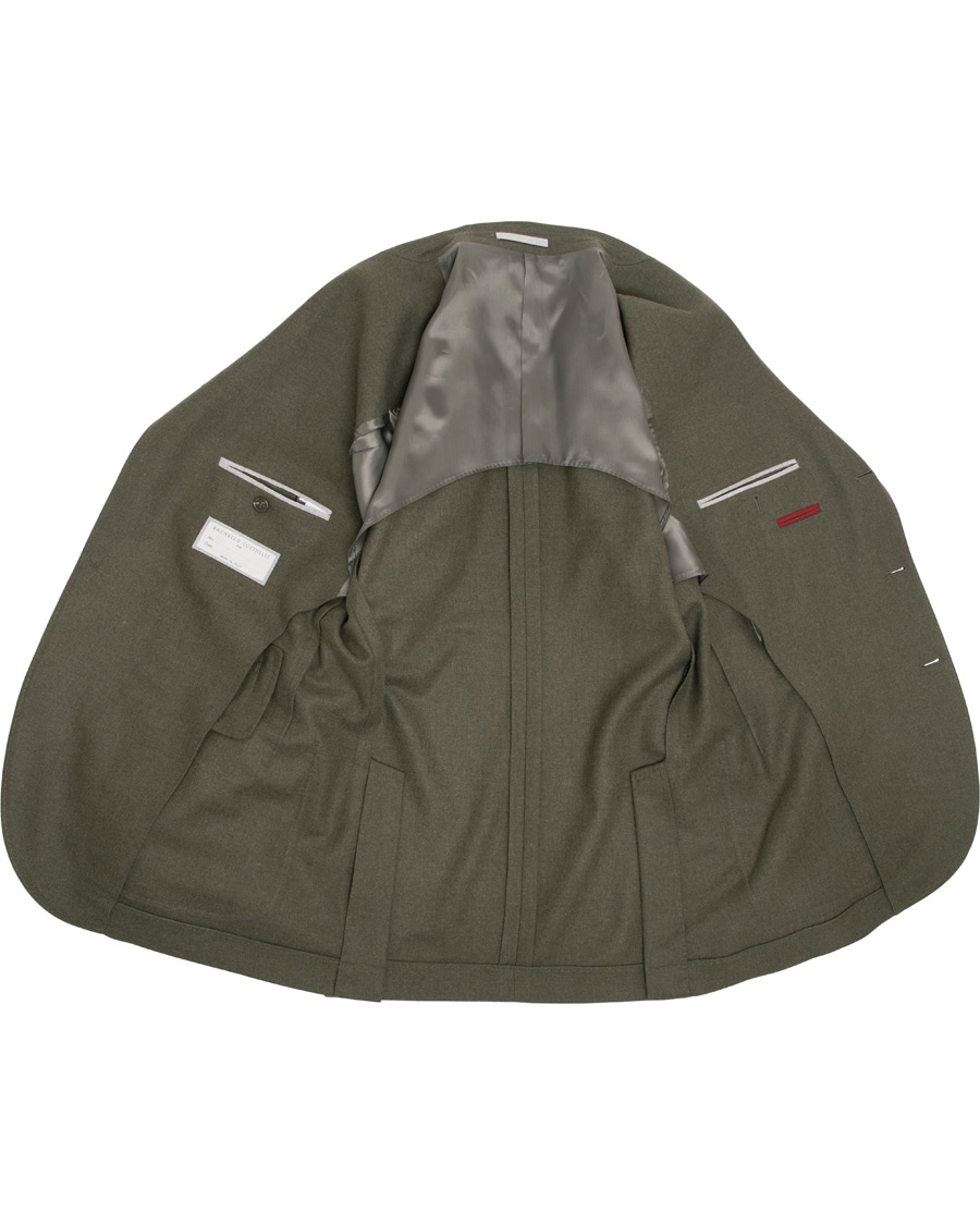 Mies | Pikkutakit | Brunello Cucinelli | Cashmere Blend Patch Pocket Blazer Green