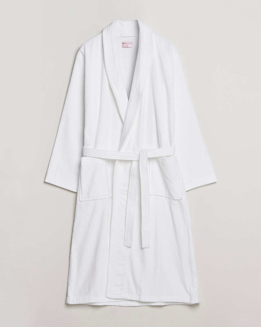Mies |  | Derek Rose | Cotton Velour Gown White