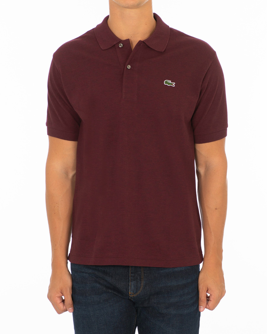 Mies | Pikeet | Lacoste | Original Polo Melange Piké Vine Chine