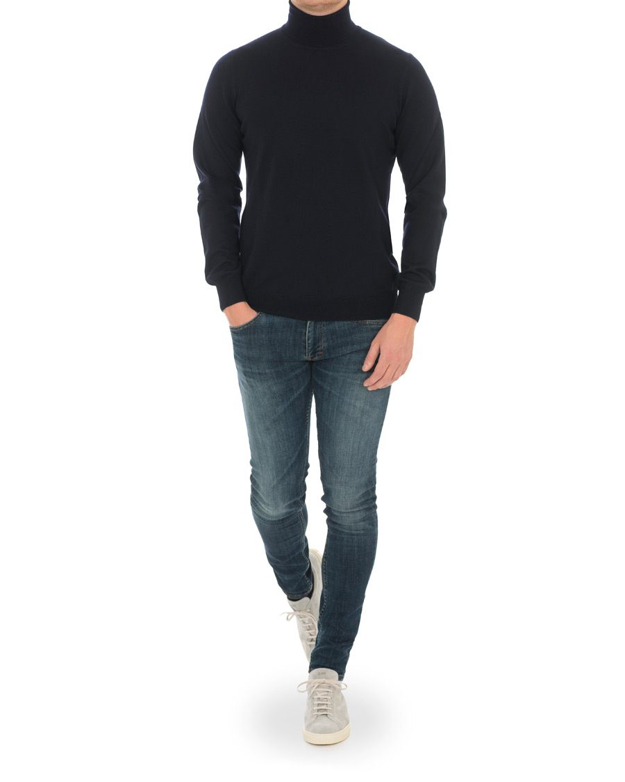 Mies | Farkut | Tiger of Sweden Jeans | Slim Top Stretch Jeans Blue