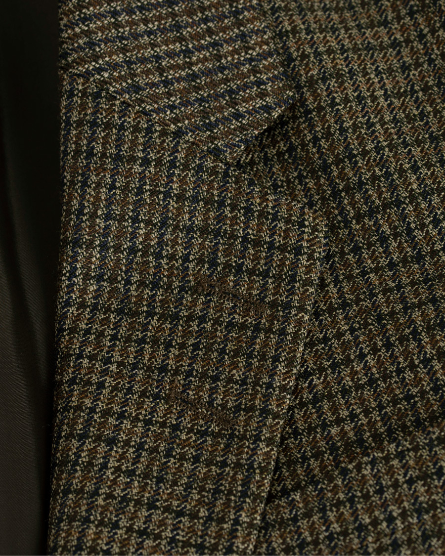 Mies | Pikkutakit | Tiger of Sweden | Josef Checked Wool Blazer Brown