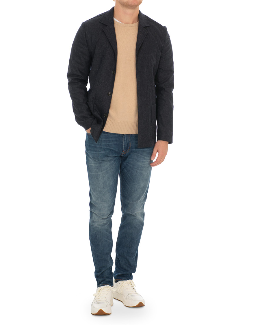 Mies | Pikkutakit | Tiger of Sweden | Jimmie Leisure Blazer Shirt Navy