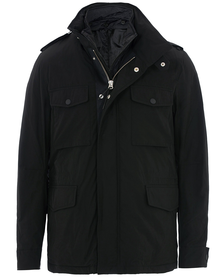 Mies | Takit | Tiger of Sweden | Ossien Padded Field Jacket Black