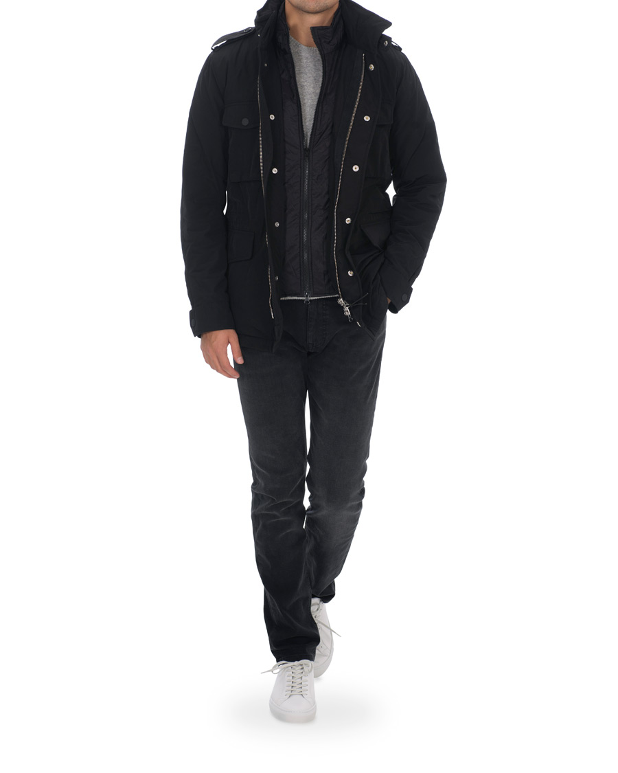 Mies | Takit | Tiger of Sweden | Ossien Padded Field Jacket Black