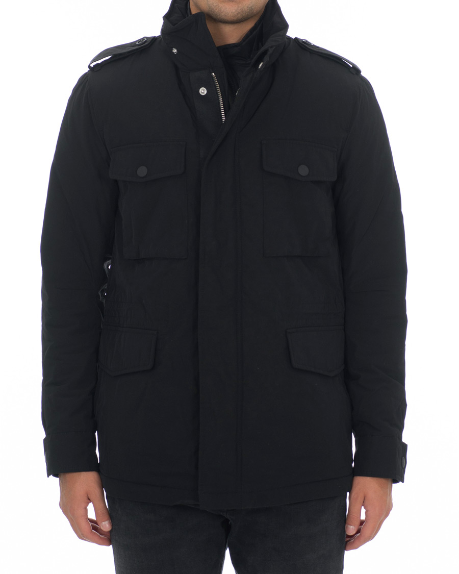 Mies | Takit | Tiger of Sweden | Ossien Padded Field Jacket Black