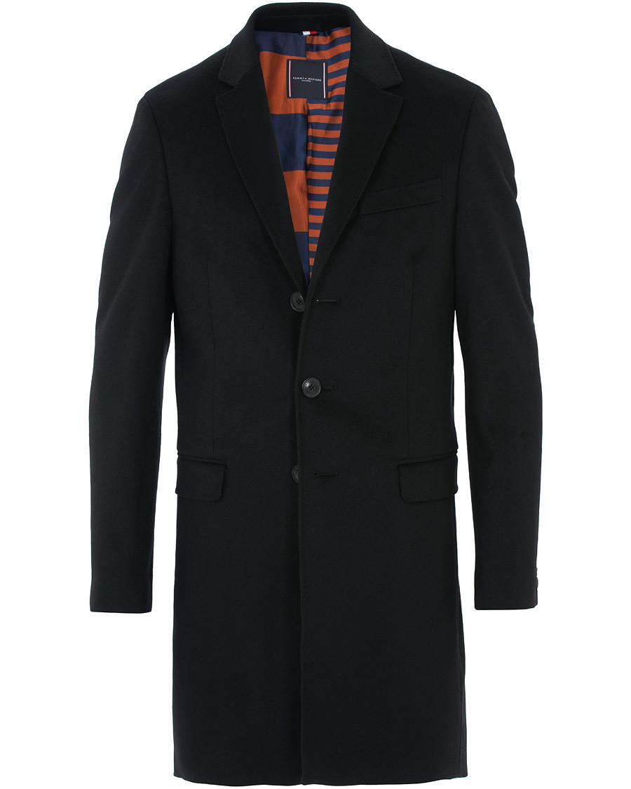 Mies | Takit | Tommy Hilfiger | Chestfield Wool Coat Black