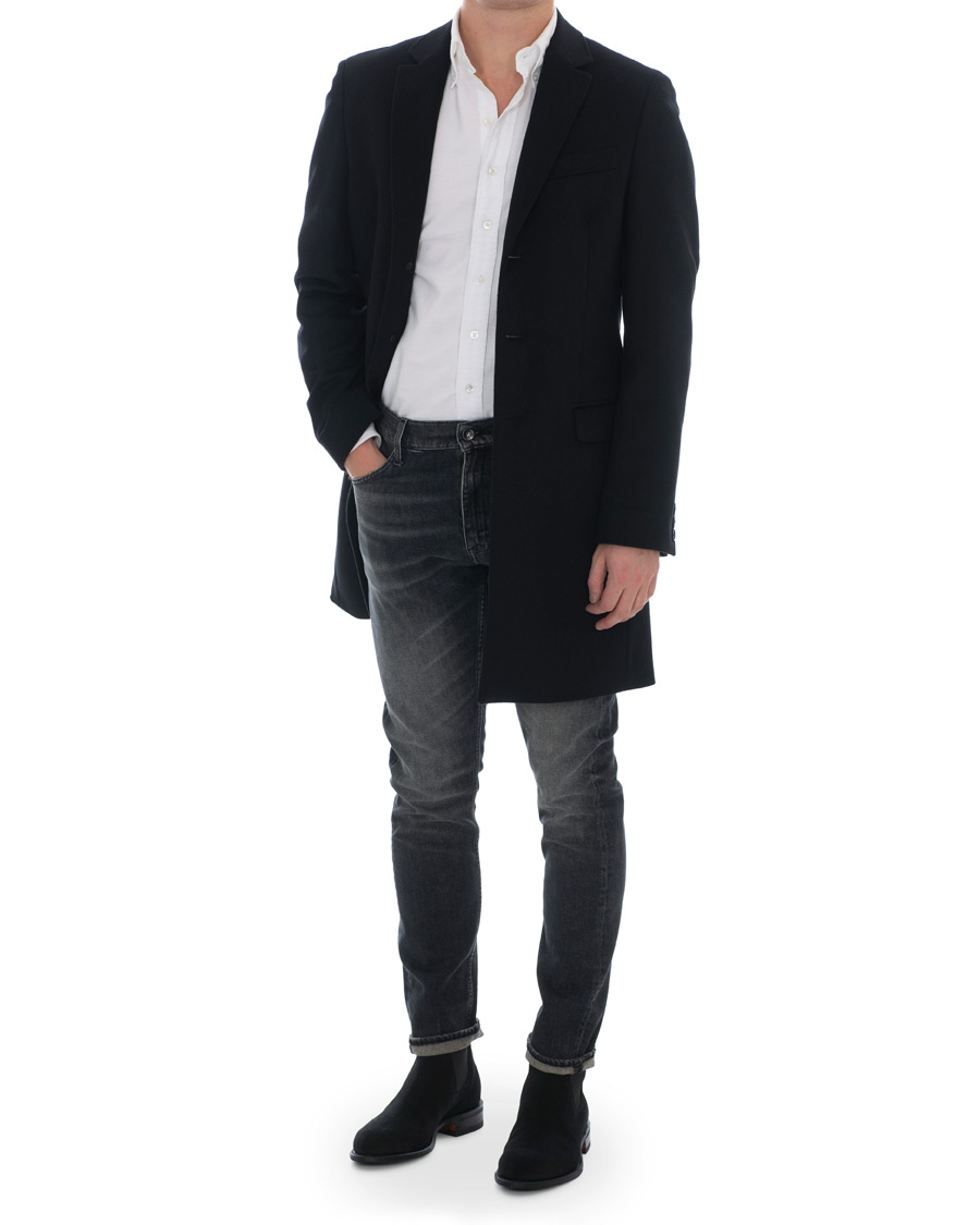 Mies | Takit | Tommy Hilfiger | Chestfield Wool Coat Black