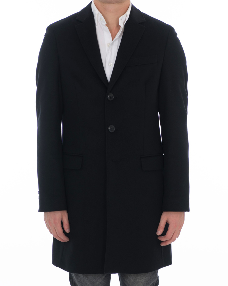Mies | Takit | Tommy Hilfiger | Chestfield Wool Coat Black