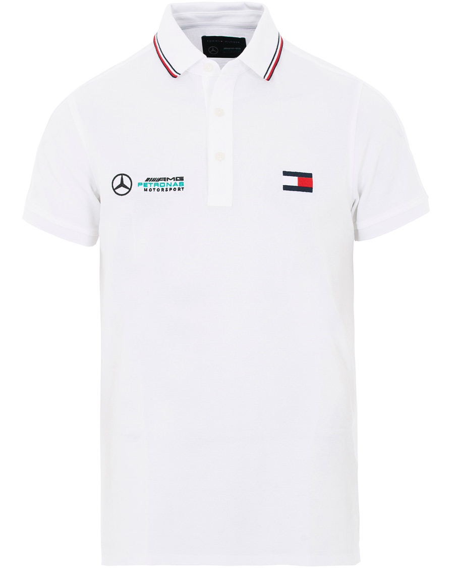 Mies | Pikeet | Tommy Hilfiger | Mercedes Benz Polo Bright White