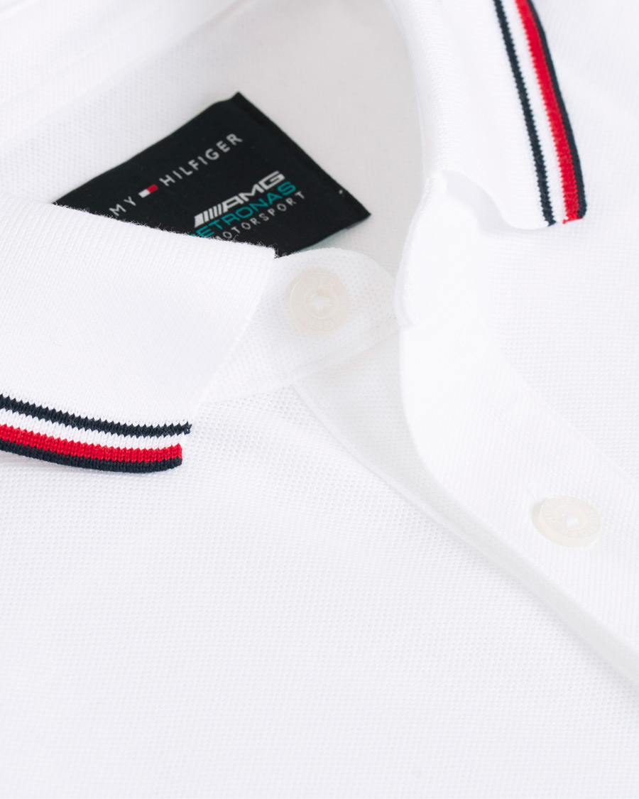 Mies | Pikeet | Tommy Hilfiger | Mercedes Benz Polo Bright White