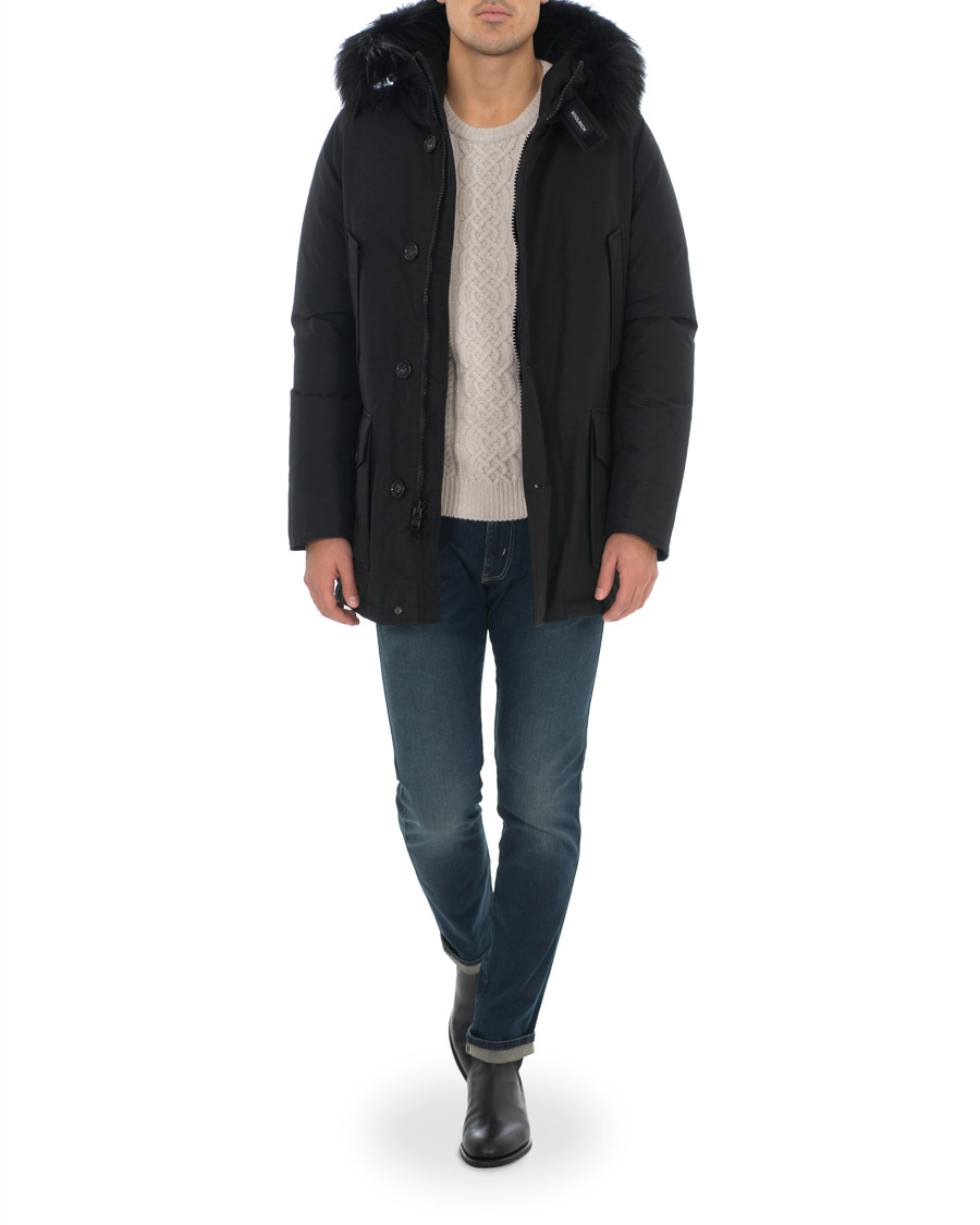 Mies | Takit | Woolrich | Artic Parka Tonal Fur New Black
