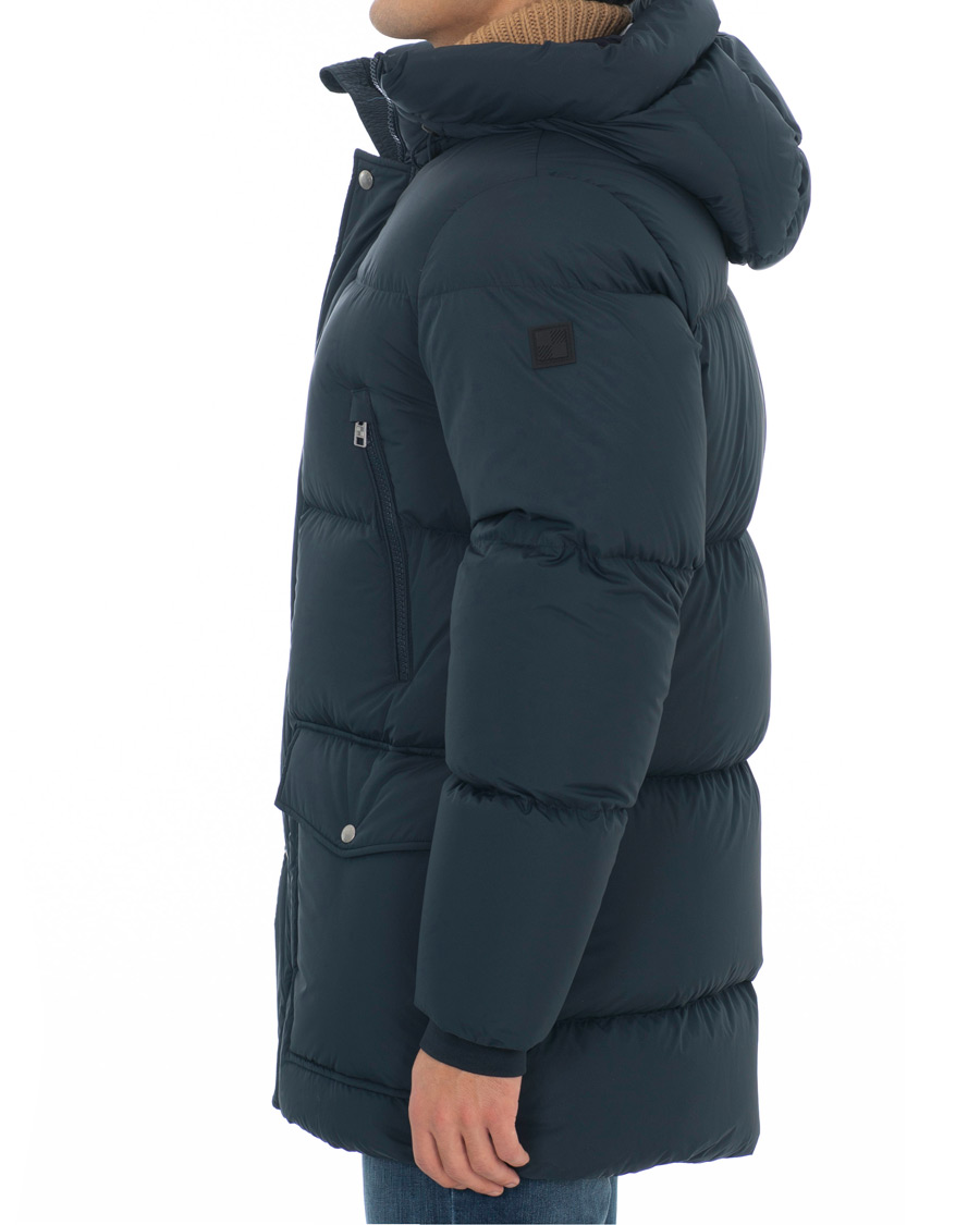 Mies | Takit | Woolrich | Sierra Supreme Down Long Jacket Melton Blue